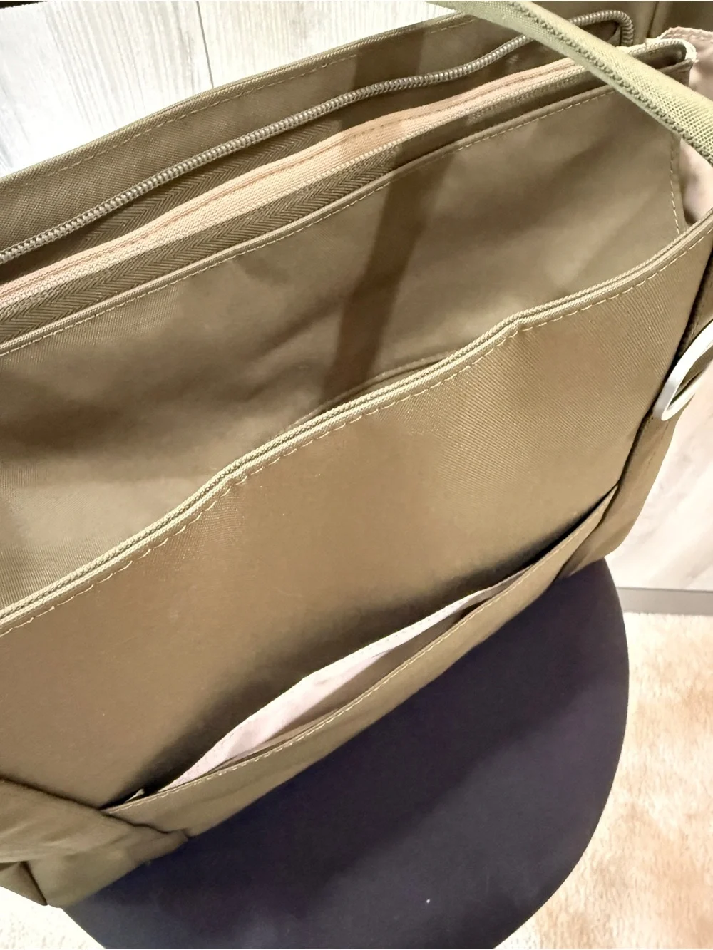 Orbitkey 16L Daily Olive Green Tote Bag with Shoulder Straps